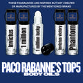Paco Rabanne’s type top 5 body oils travel size