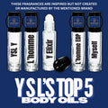 YSL’s type top 5 body oils travel size