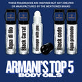 Armani’s type top 5 body oils travel size