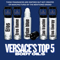 Versace’s type top 5 body oils travel size
