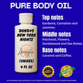 Bond9 New York Nights type Body Oil