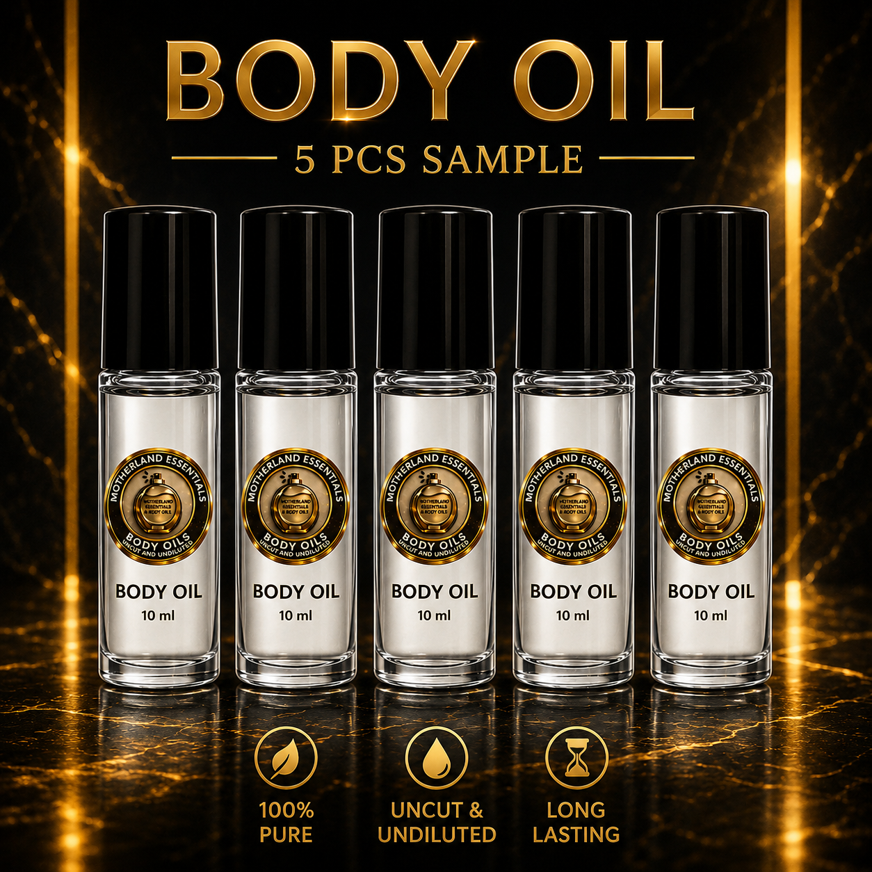 Body oils sample